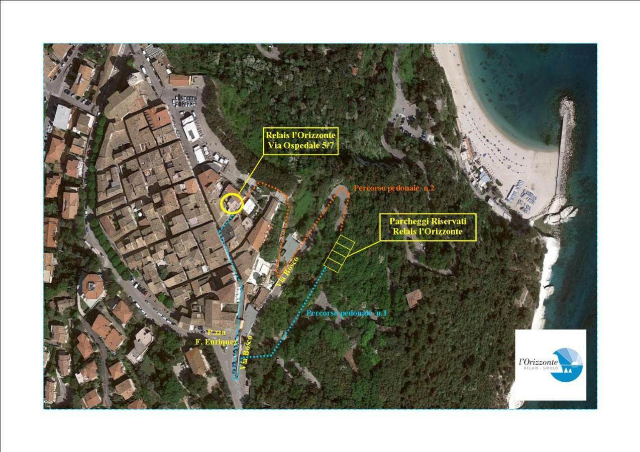 L'Orizzonte Relais Sirolo Hotel Екстериор снимка